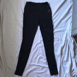 Gymshark black mesh panel leggings